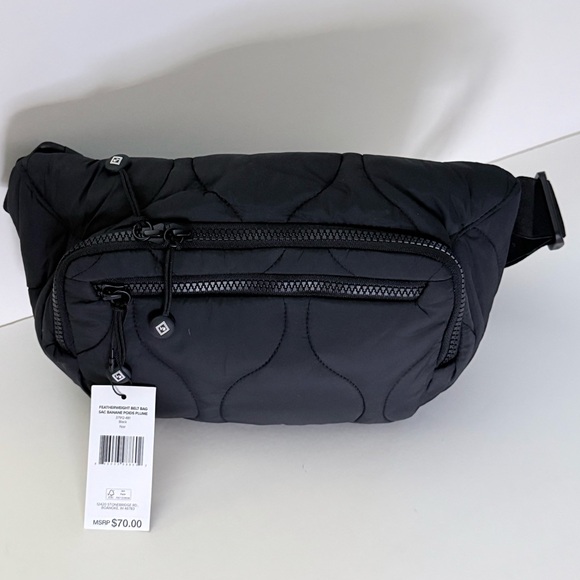 VERA BRADLEY || Black Quilted Belt Bag. OS - Picture 8 of 12